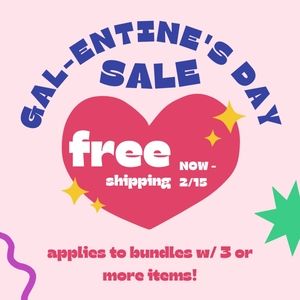 Free Shipping on Bundles ( —2/15/22)